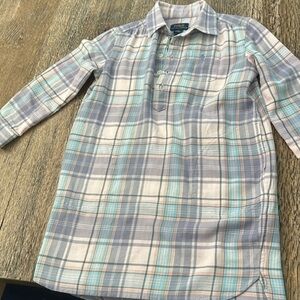 Polo Ralph Lauren little girl size 5 flannel shirt dress